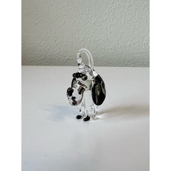 Vintage Mid-Century Collectable Hand Blown Glass Dog Figurine Lot of 8 - Picture 1 of 4